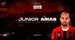Luego de muchas idas y vueltas durante las últimas semanas, Junior Arias jugará en Patronato. El delantero uruguayo llega al Rojinegro a préstamo desde Talleres de Córdoba, equipo con el que renovó contrato recientemente. Al Patrón sólo le falta una incorporación en los planes de Gustavo Álvarez.