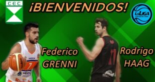 Estudiantes se refuerza de cara al comienzo de la temporada 2021 de la Liga Argentina. En las últimas horas confirmó a Federico Grenni y Rodrigo Haag, sus dos primeras fichas mayores.